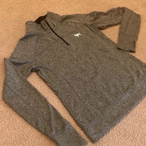Pink VS 1/4 zip pullover
